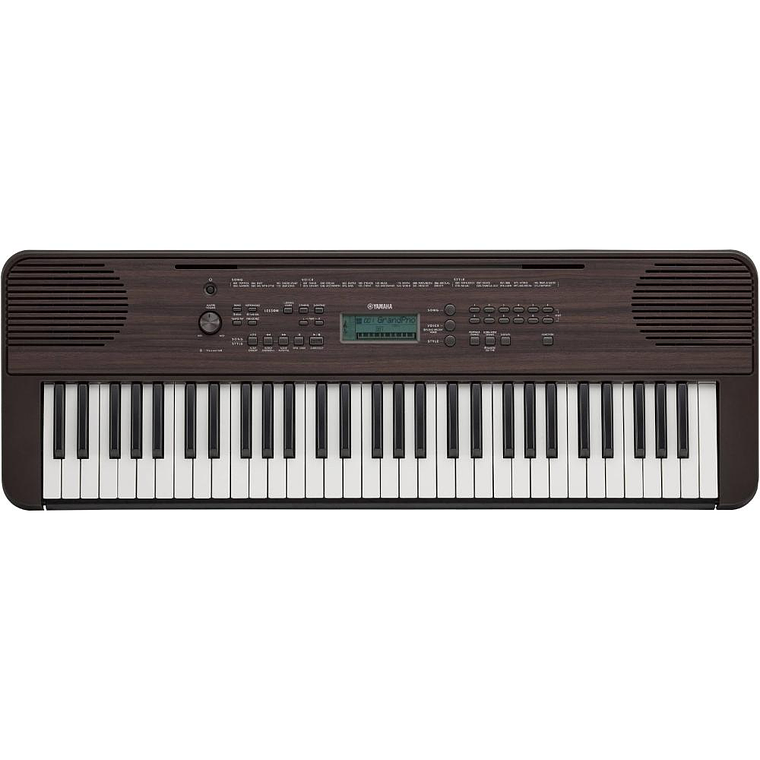 Teclado Yamaha PSR-E360 Dark Walnut 1