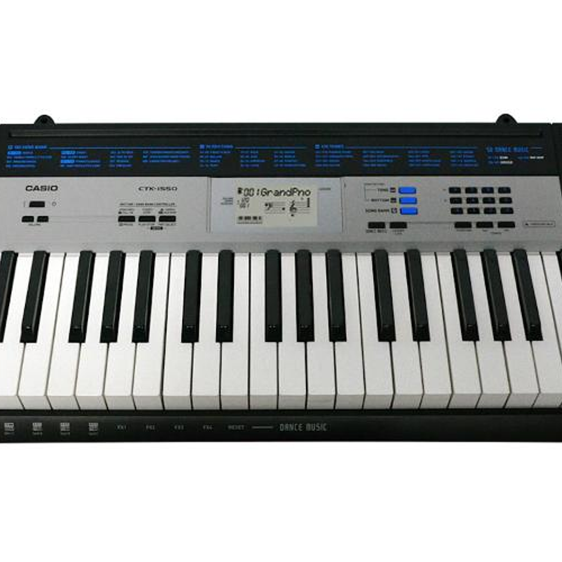 Teclado Personal Casio CTK-1550 c/ Fuente 1