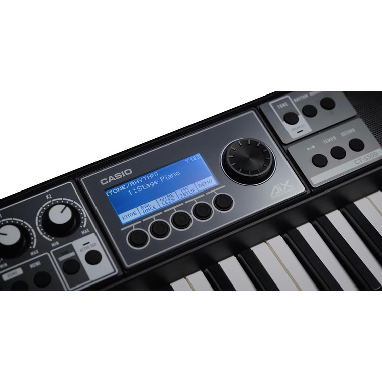 Teclado Casio CT-S500 con Adaptador Bluetooth 6