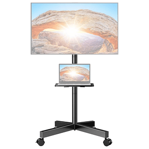 Soporte movil de TV con ruedas Fidek 21005