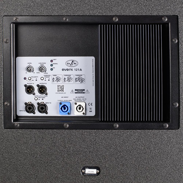 Sub Bajo Autoamplificado DAS AUDIO EVENT-121A 3