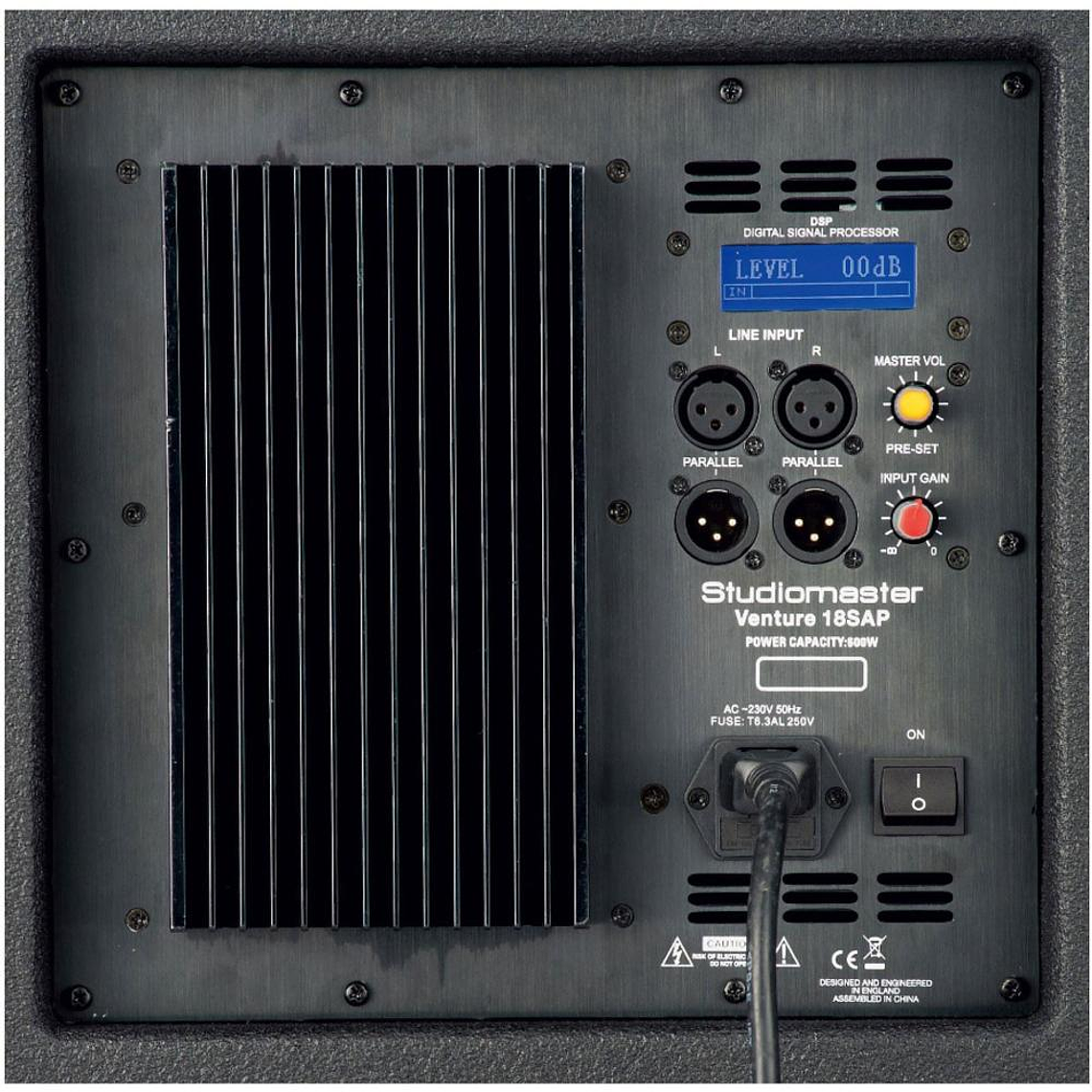 Subwoofer Activo Studiomaster Venture 18SA 3