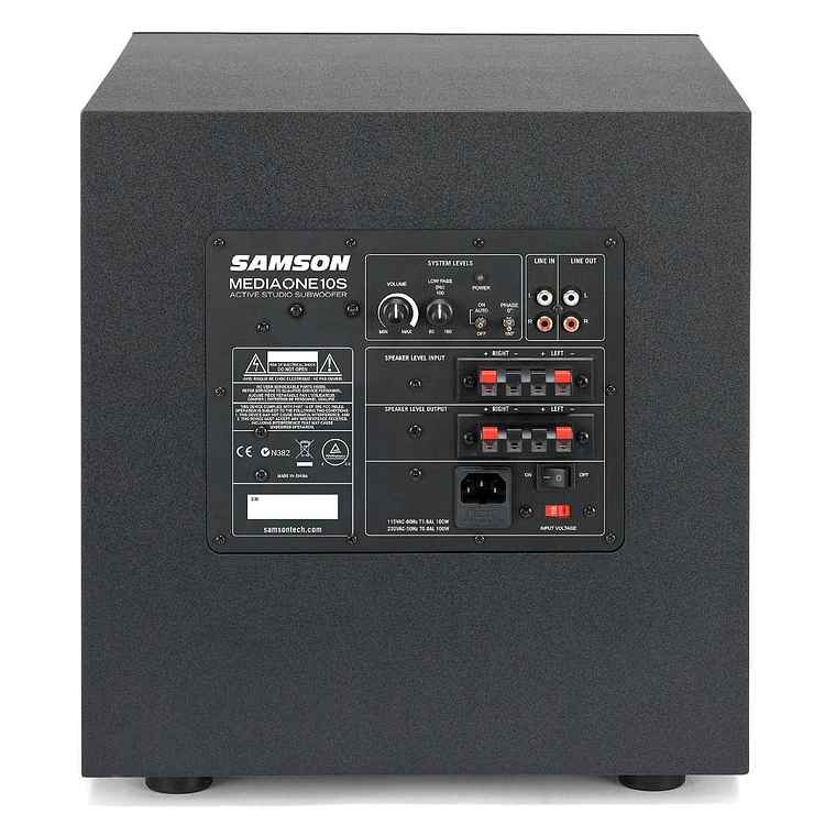 Subwoofer Activo Samson MediaOne 10S 3