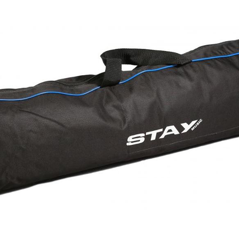 Stand de teclado doble Stay SLIM 1100/02 Curvo Plateado 2