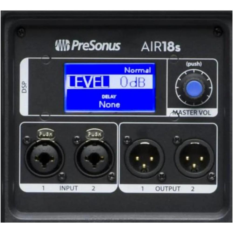 Subwoofer Activo de 18'' Presonus AIR18s 4