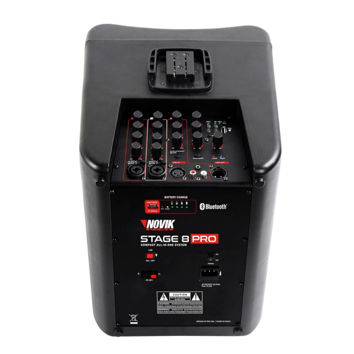 Sistema de Audio con Bateria Novik Stage 8 PRO 3