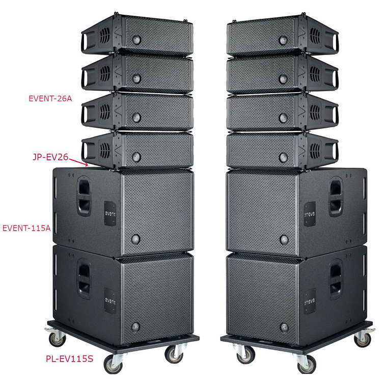 Sistema Line Array DAS AUDIO EVENT 26 4