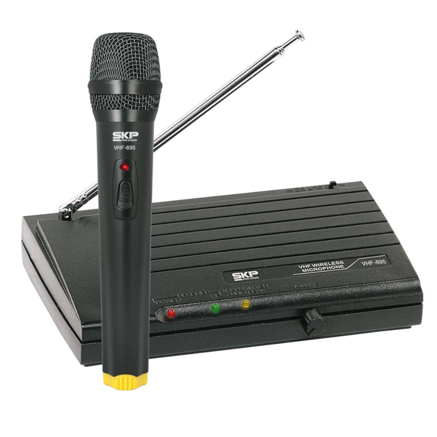 Sistema Microfono Inalambrico de Mano SKP VHF-695