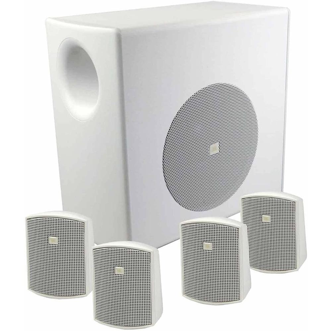 Sistema de sonido 4.1 JBL Control 50 Pack WH 1