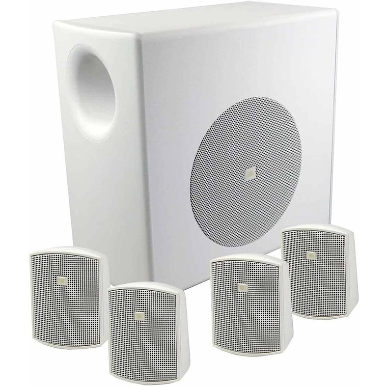 Sistema de sonido 4.1 JBL Control 50 Pack WH 1