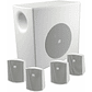 Sistema de sonido 4.1 JBL Control 50 Pack WH - Miniatura 1