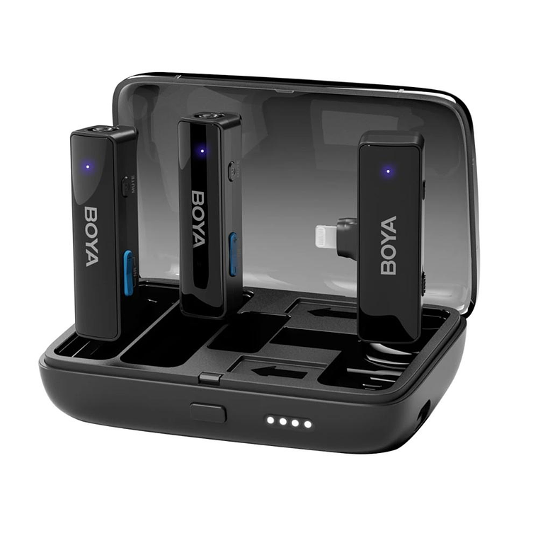 Sistema de microfono inalambrico doble Boya BOYALINK 1