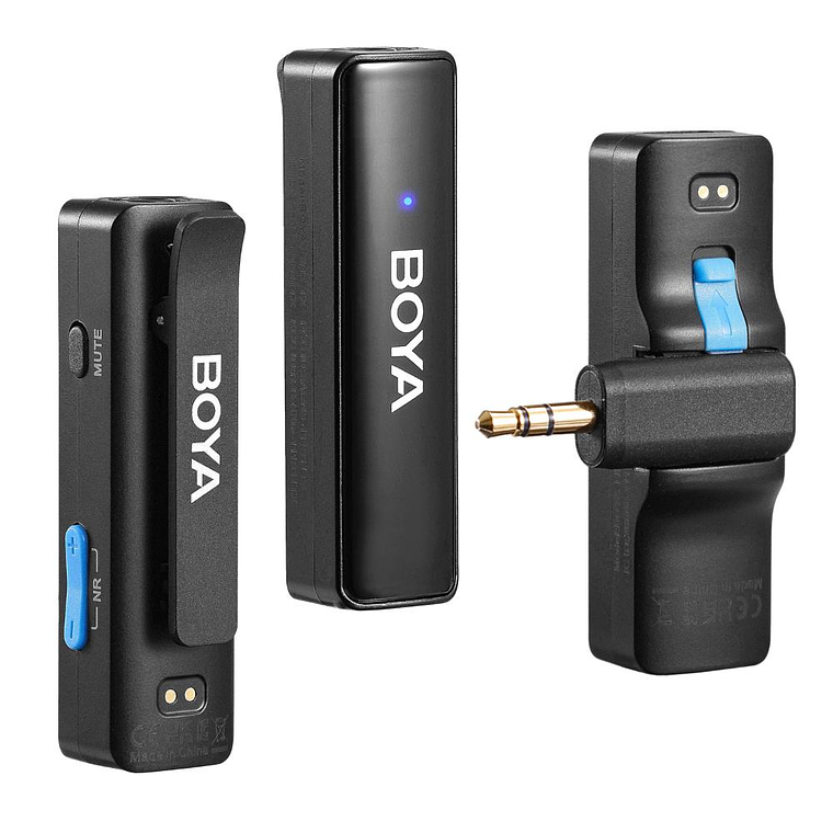 Sistema de microfono inalambrico doble Boya BOYALINK 4