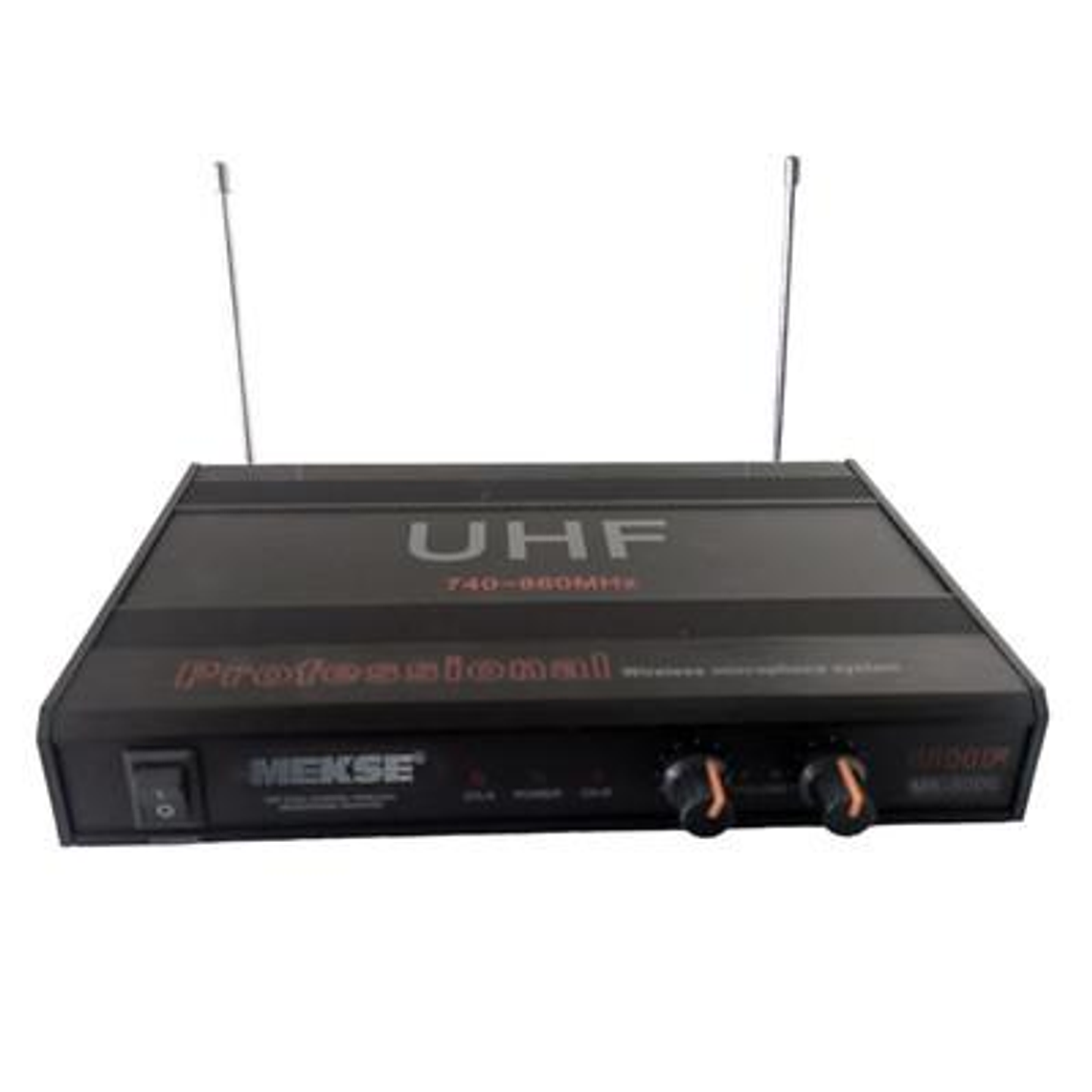 Sistema inalambrico UHF de mano doble Mekse MK-5000 3