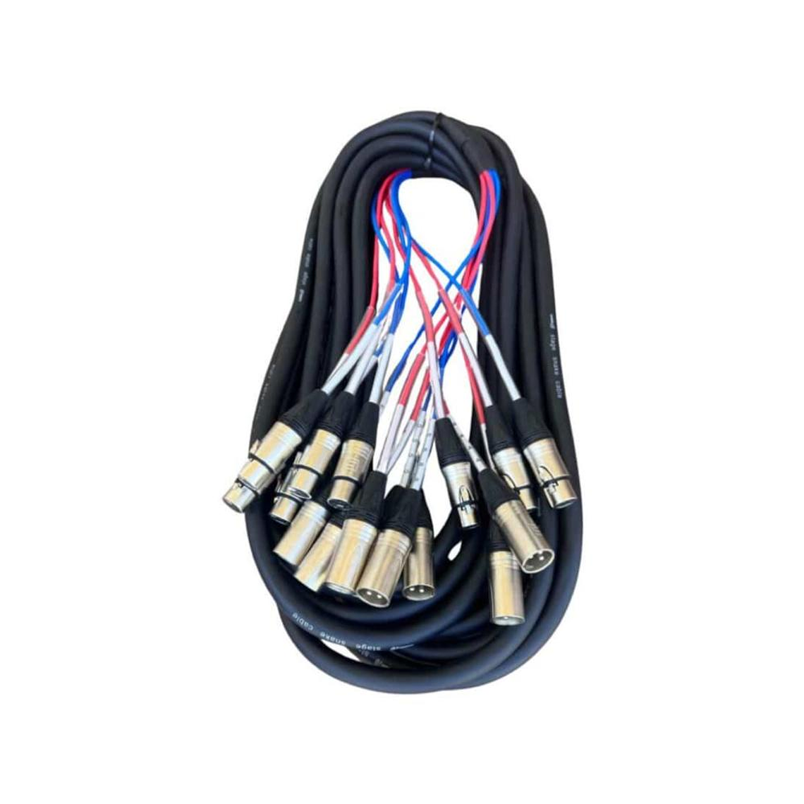 Snake Multipar 8 canales 6 mt Stagelab CLSN-8XMXF6 2