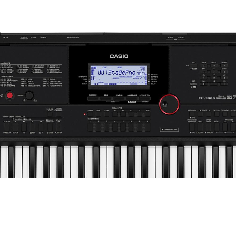 Teclado Alta Gama Casio CT-X3000 3