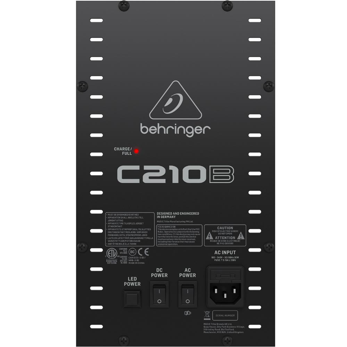 Sistema de audio Behringer C210B 4