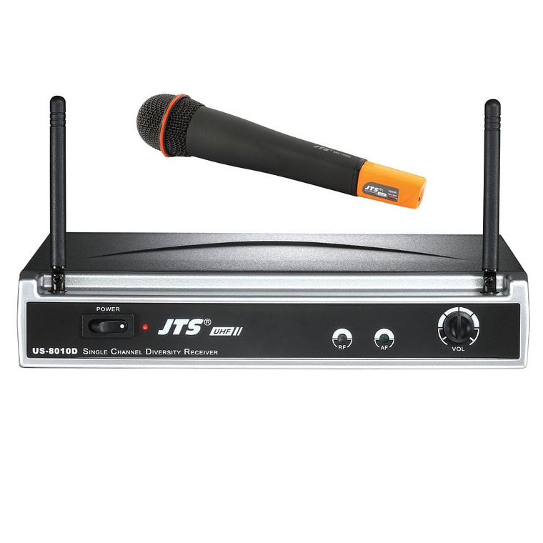 Sistema Inalambrico de Mano UHF JTS US-8010D/Mh-700D 1