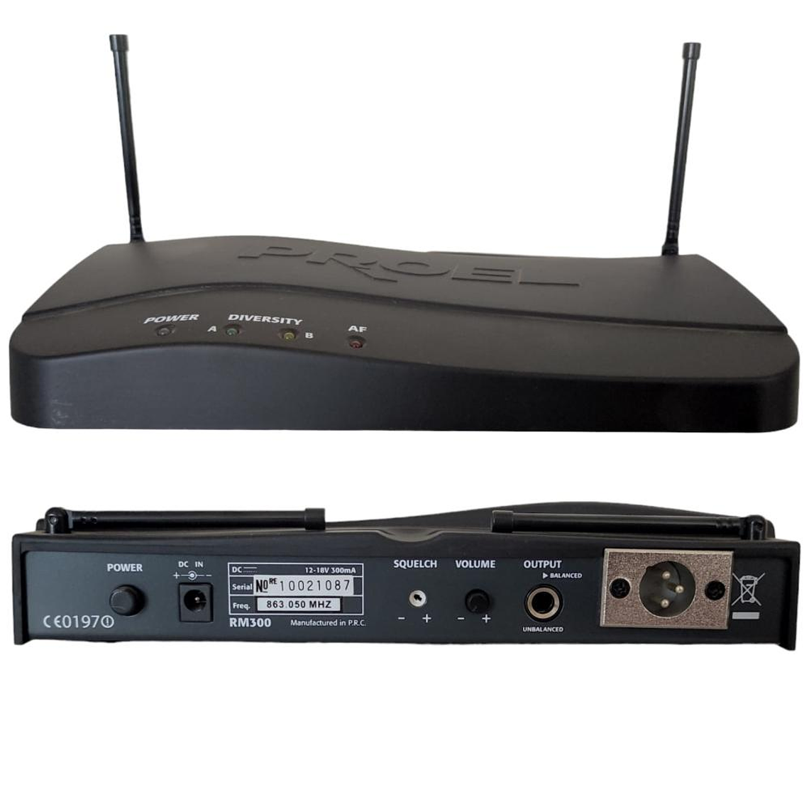 Sistema Inalambrico de Mano Proel RM300 3