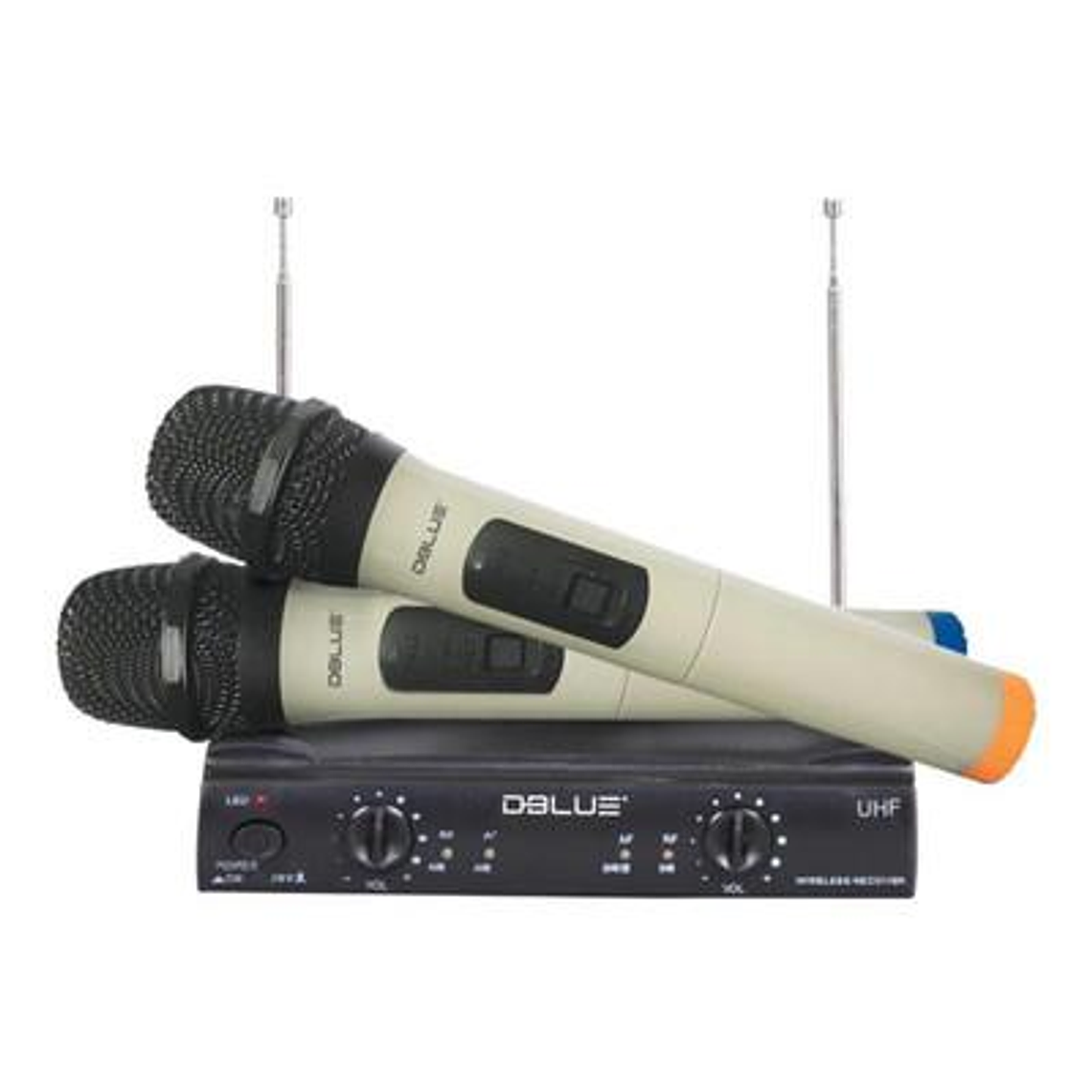 Sistema Inalambrico de mano doble Dblue DBMIC13 1