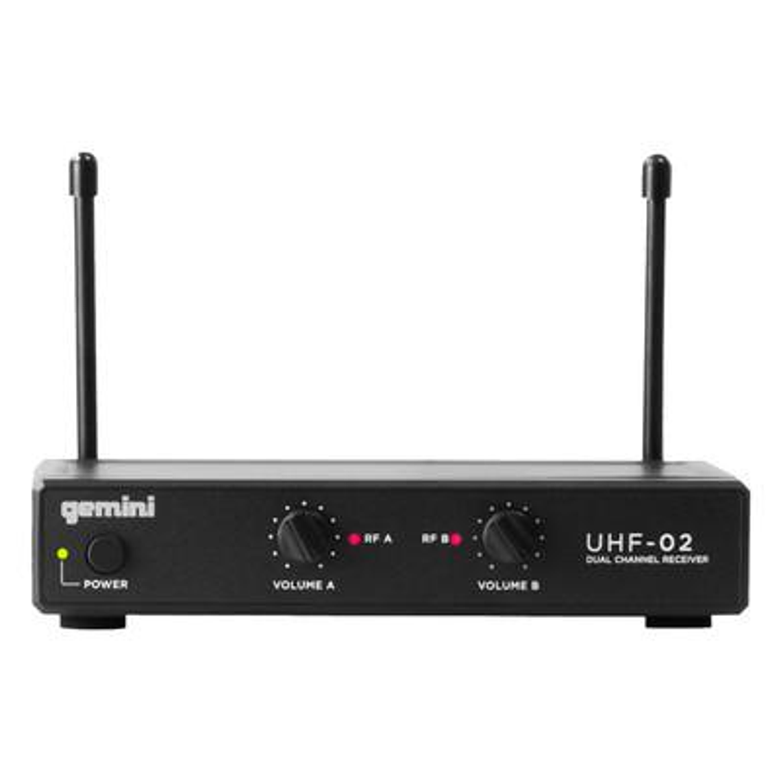 Sistema Inalambrico Lavalier Doble Gemini UHF-02HL-S34 2