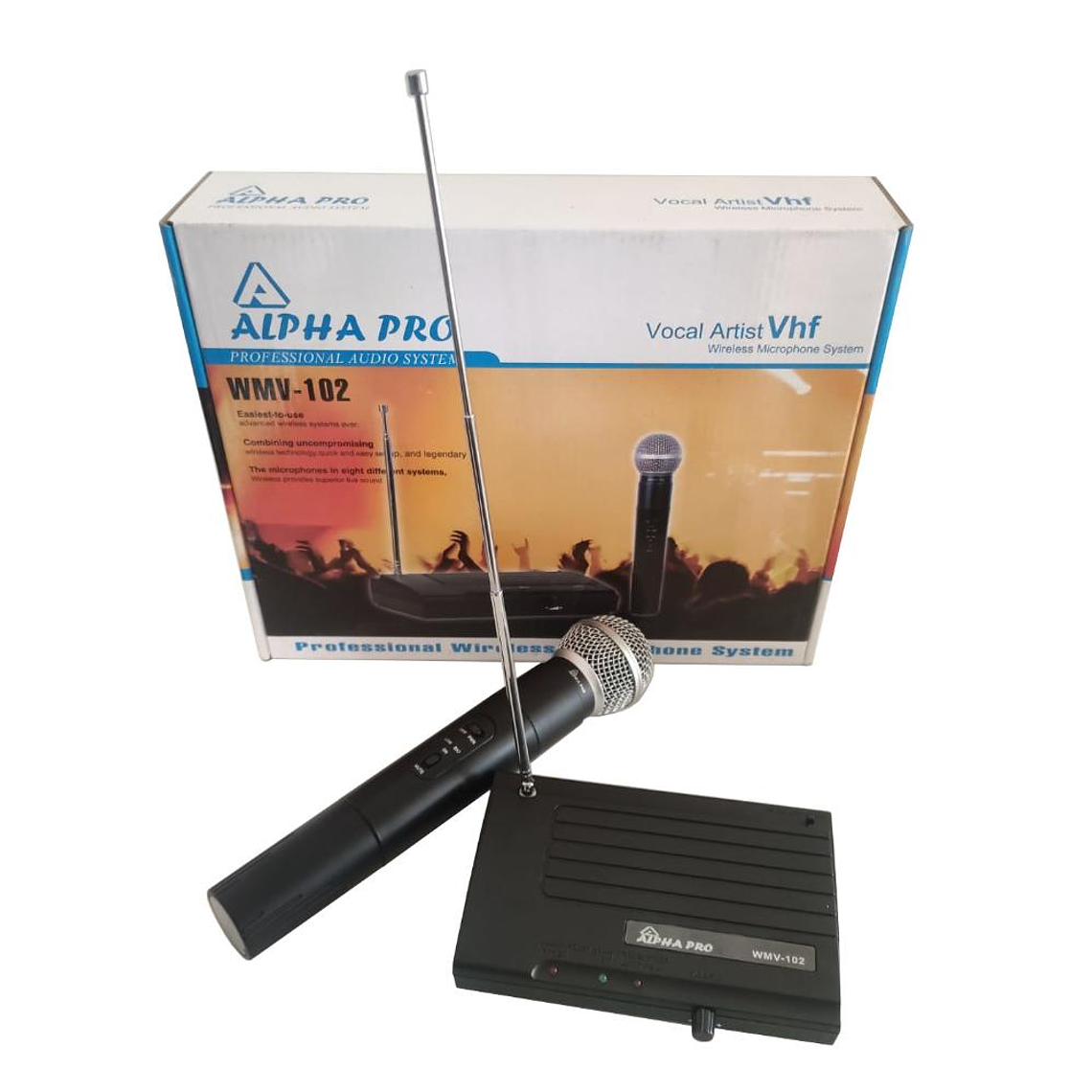Sistema Inalambrico Vocal Alpha Pro WMV-102 1