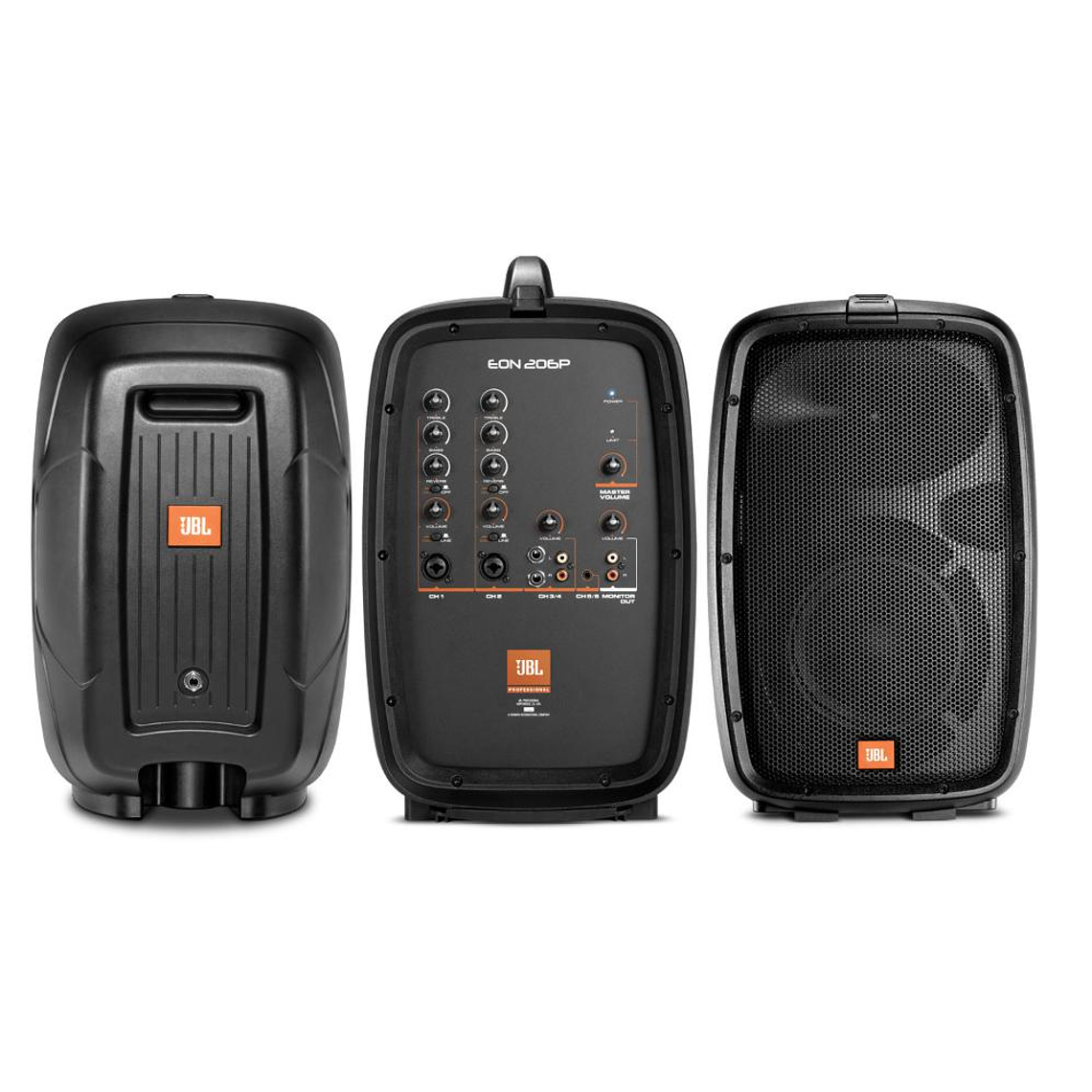 Sistema Amplificacion Portatil JBL EON 206P 2