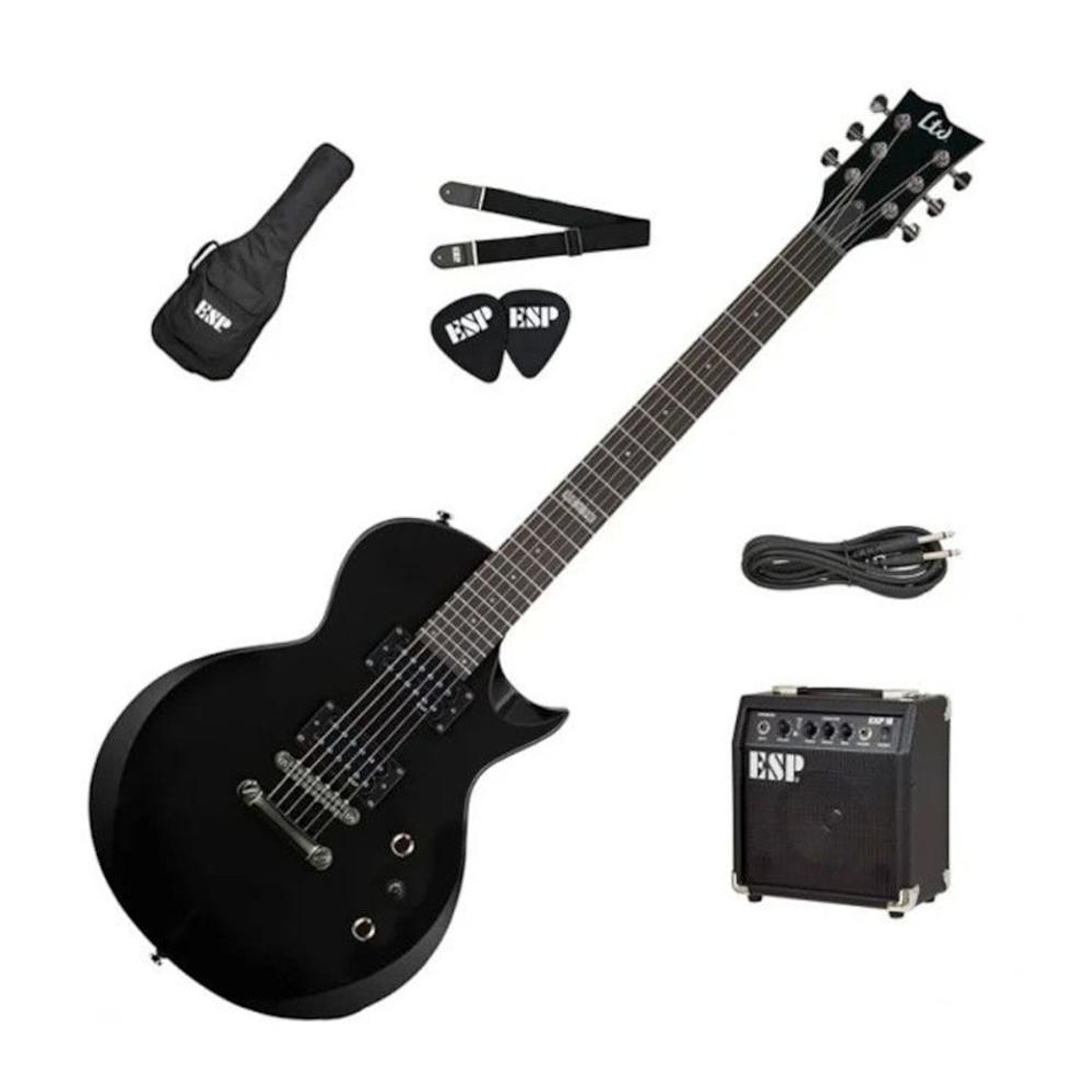 Pack Guitarra Electrica LTD EC-10 Pack BK 1
