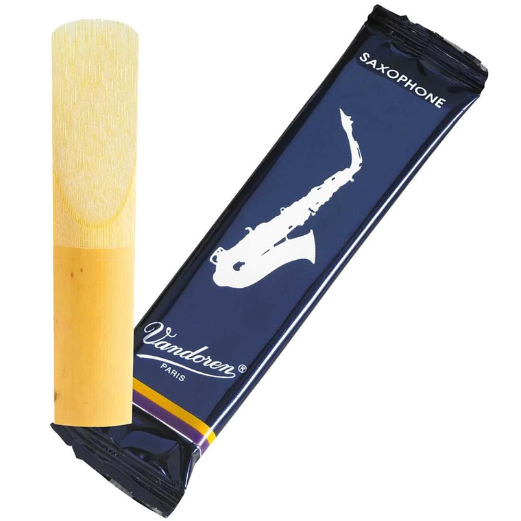 Pack 5 Cañas Saxo Tenor Fuerza 3 Vandoren 2J2-8W3-MRX 2