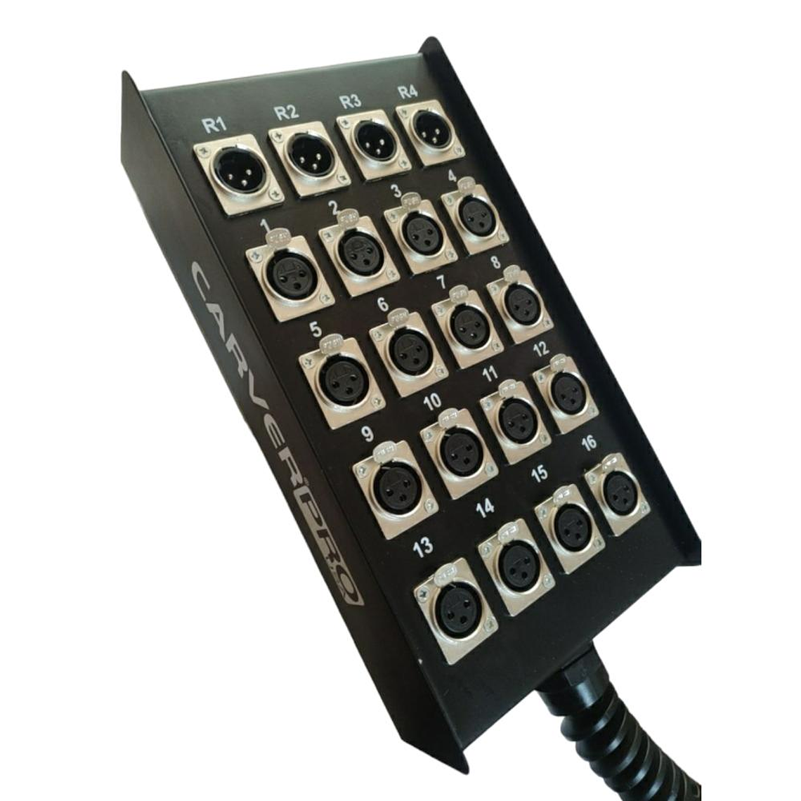 Multipar de 16 x 4 canales 40 mts CarverPro BSB 220 4/40 2