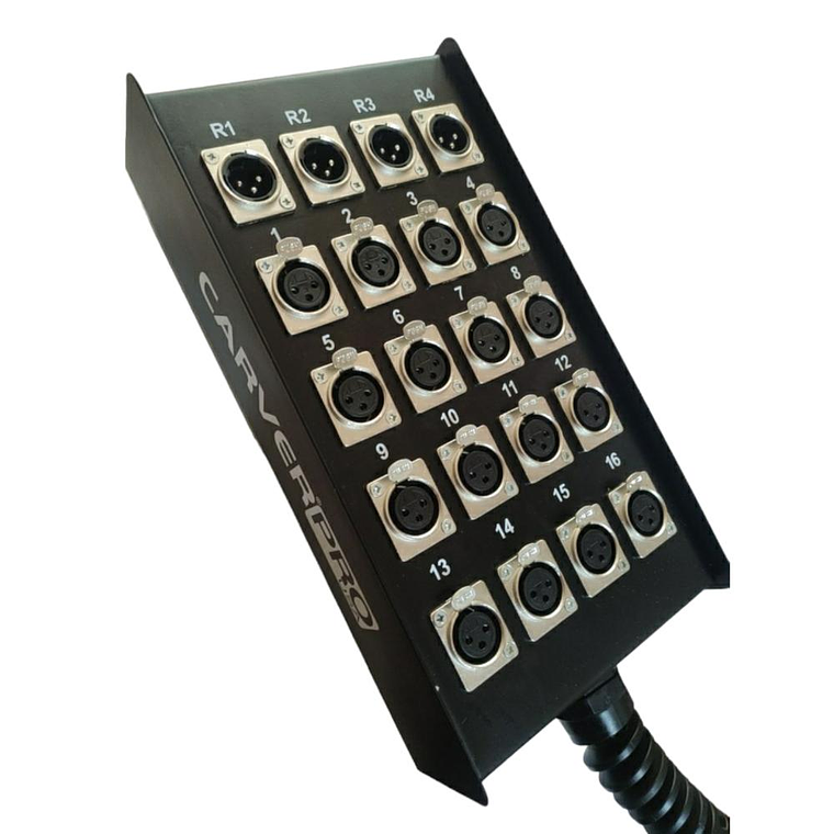 Multipar de 16 x 4 canales 40 mts CarverPro BSB 220 4/40 2