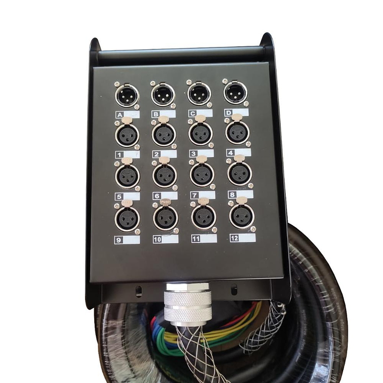 Multipar de 12 canales Stagelab CLSN-12430 2