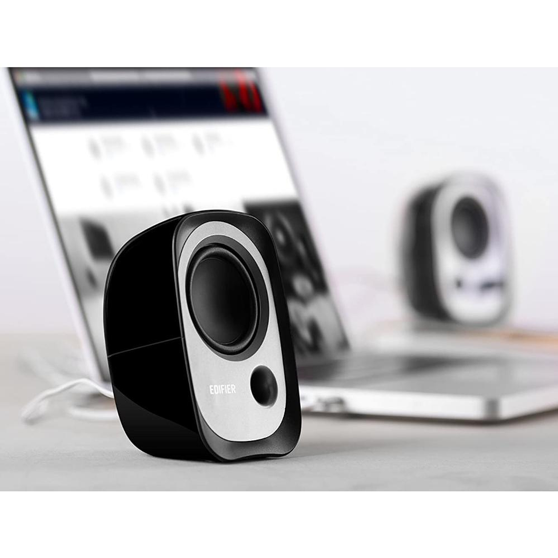 Parlantes activos 2.0 Edifier R12U Black 3