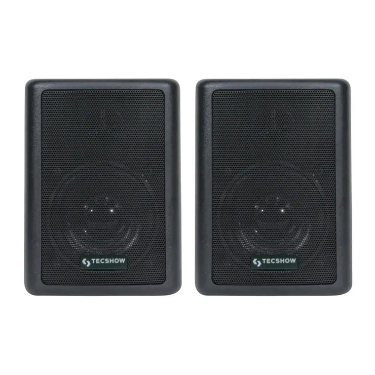 Parlantes Ambientales Tecshow DOME W4.5 (par) 1