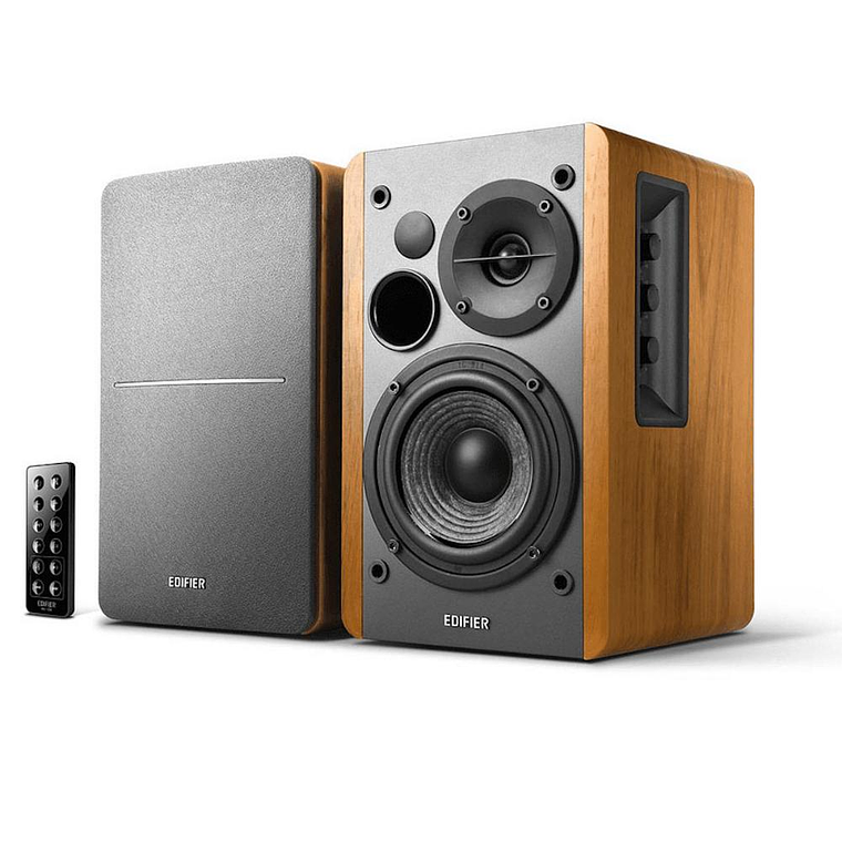 Parlantes Activos 2.0 Edifier R1280DB Brown 2