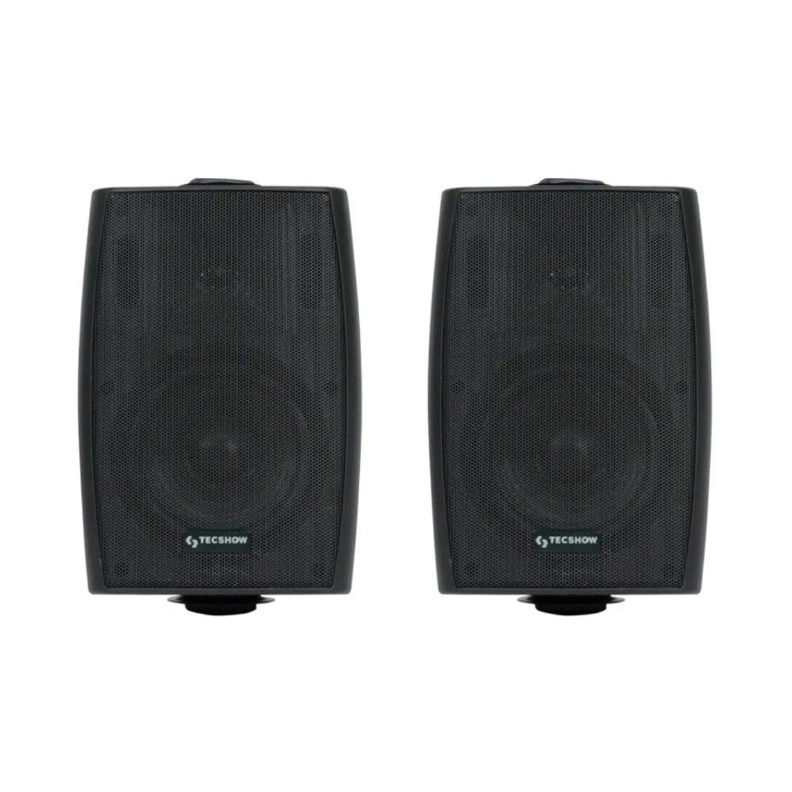 Parlantes Ambientales Tecshow DOME W5 Negro (par) 1
