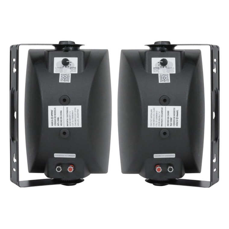 Parlantes Ambientales Tecshow DOME W5 Negro (par) 4