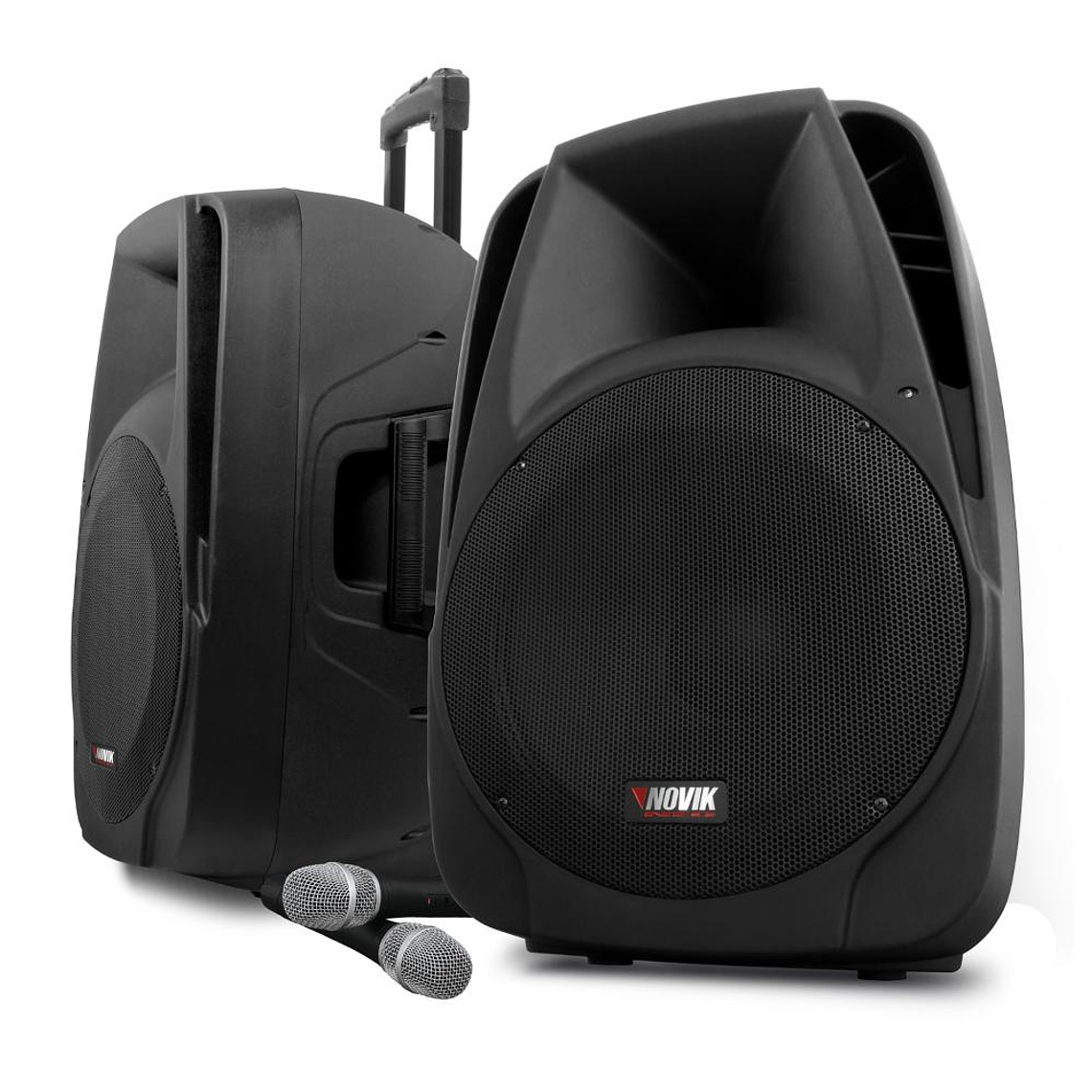 Parlante Portatil Karaoke Novik ROLLING SOUND 15BT 1