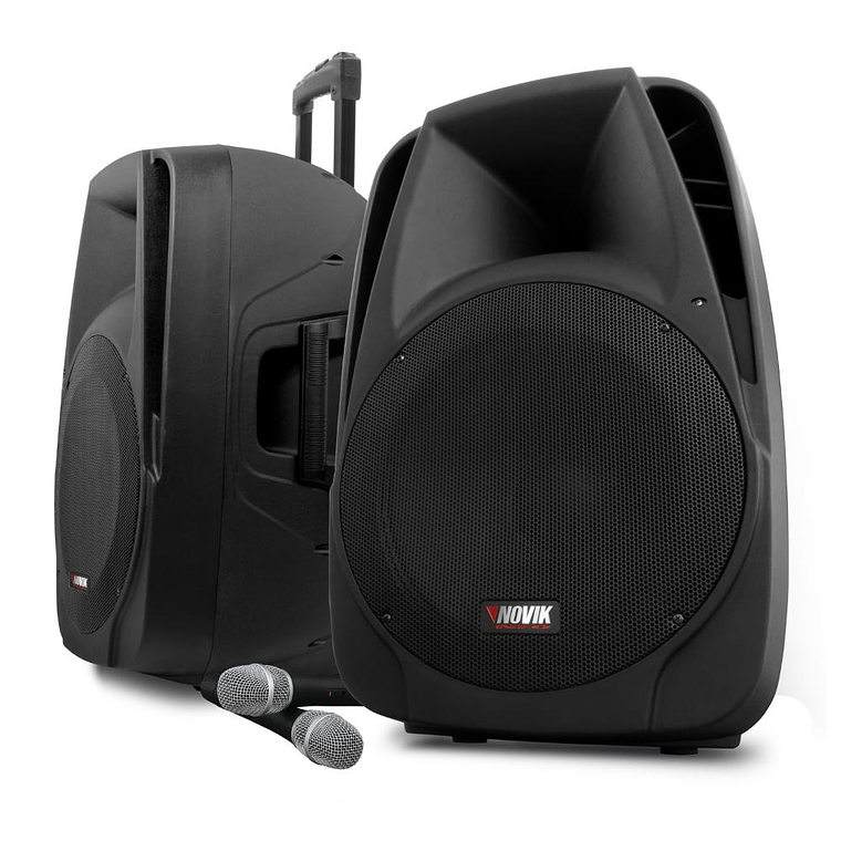 Parlante Portatil Karaoke Novik ROLLING SOUND 15BT 1