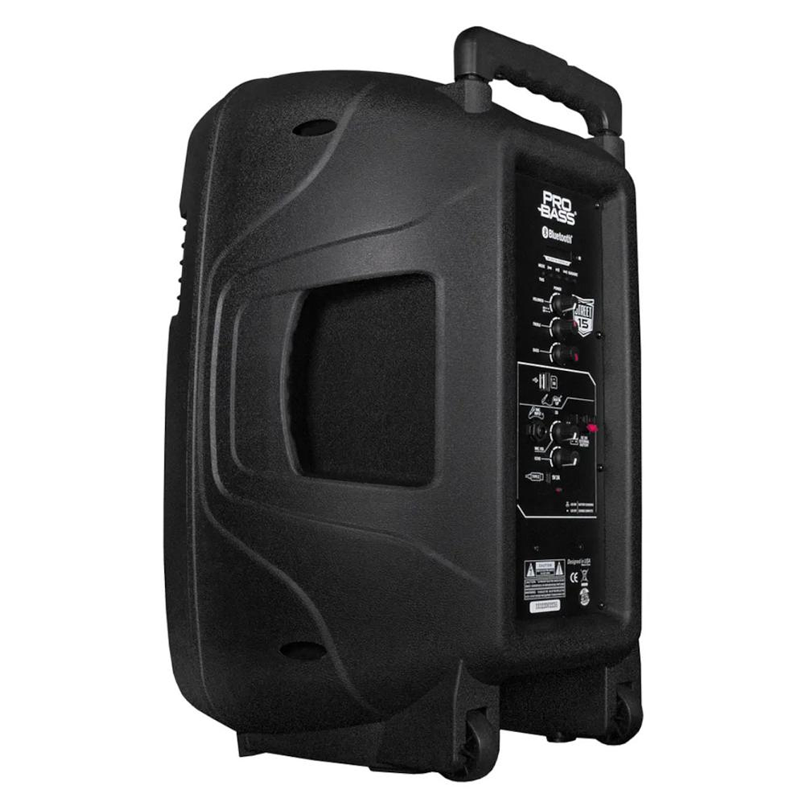 Parlante Portatil Karaoke Probass Street 15 3