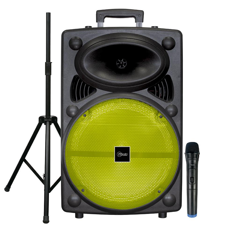 Parlante Portatil TWS con Atril Mlab Rhythm Charger 2 1