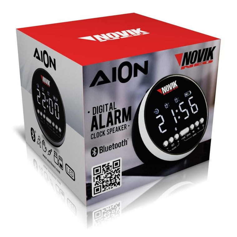Parlante Portatil BT Reloj Novik AION 3