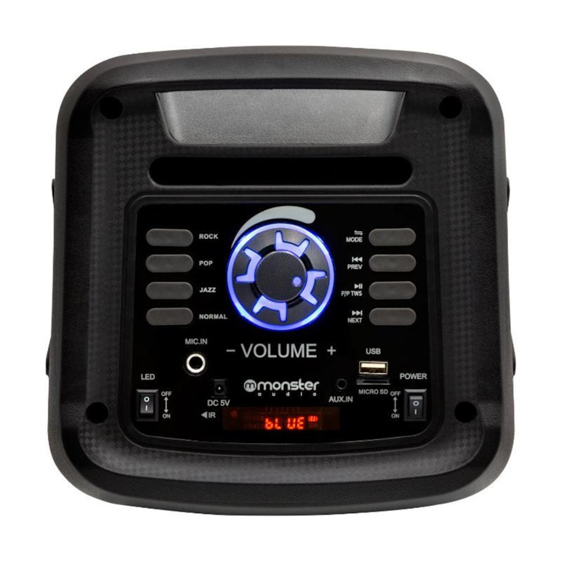 Parlante Karaoke Monster 849BK Doble 6.5'' 4