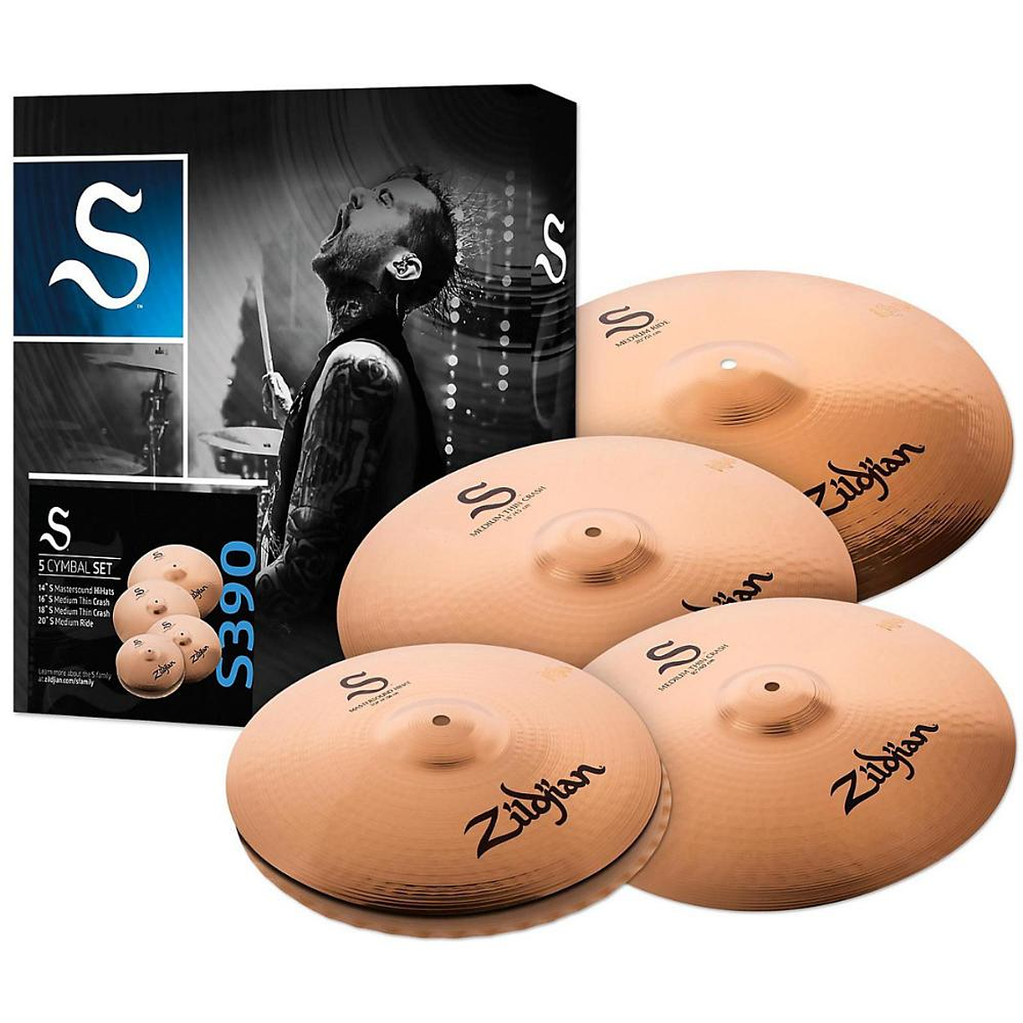 Pack de platillos Zildjian S390 1