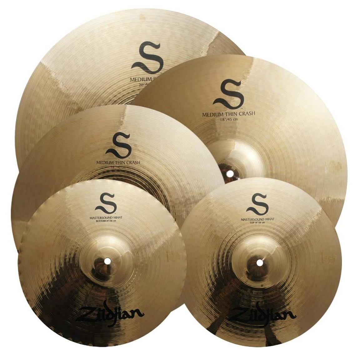 Pack de platillos Zildjian S390 2