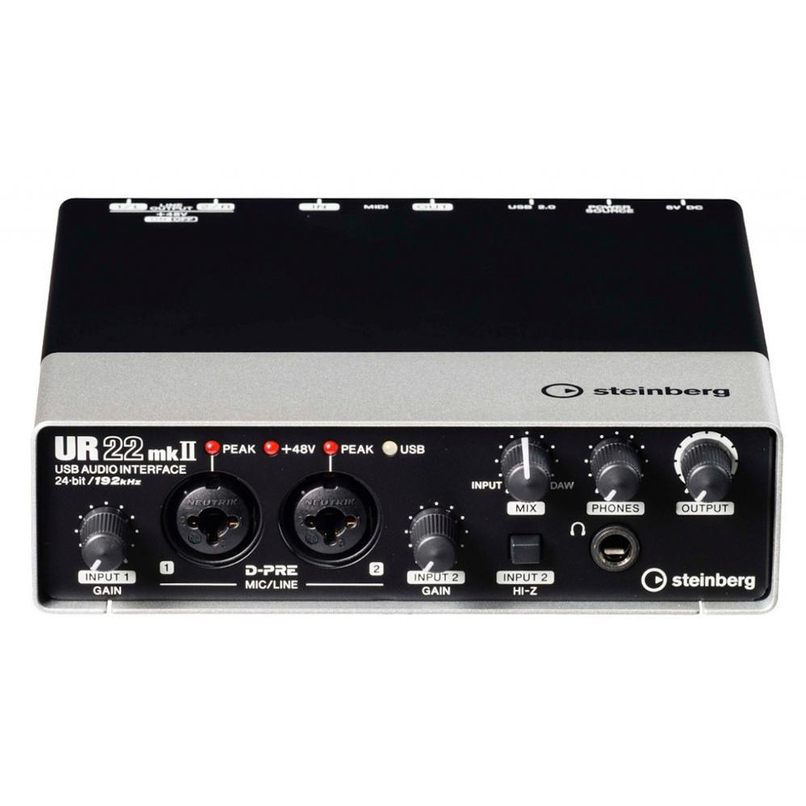 Pack de grabacion Steinberg UR22mkII Rec Pack 2