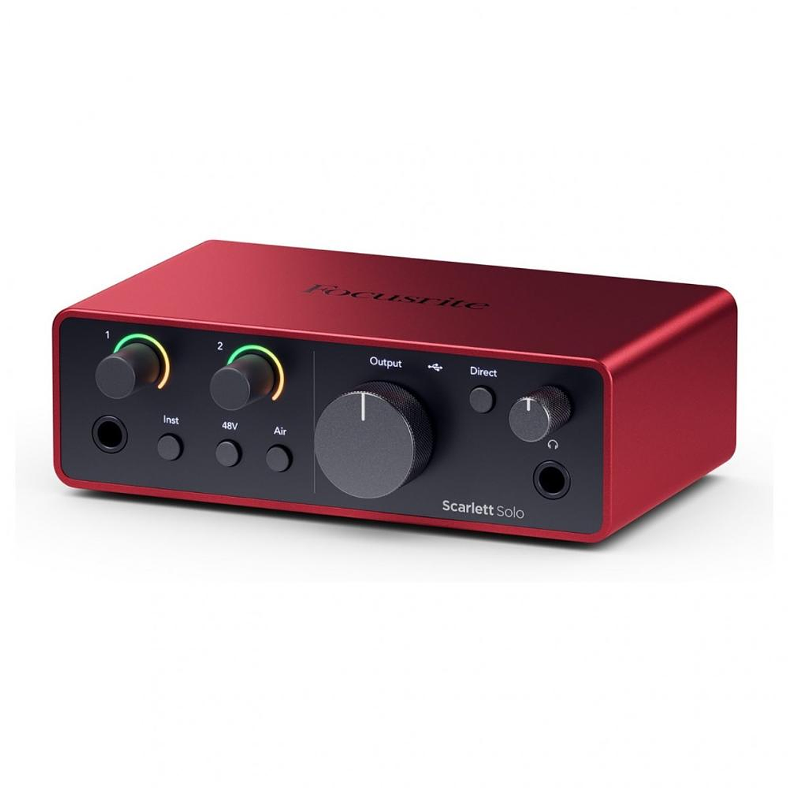 Pack de grabacion Focusrite Scarlett Solo Studio 4th Gen. 2