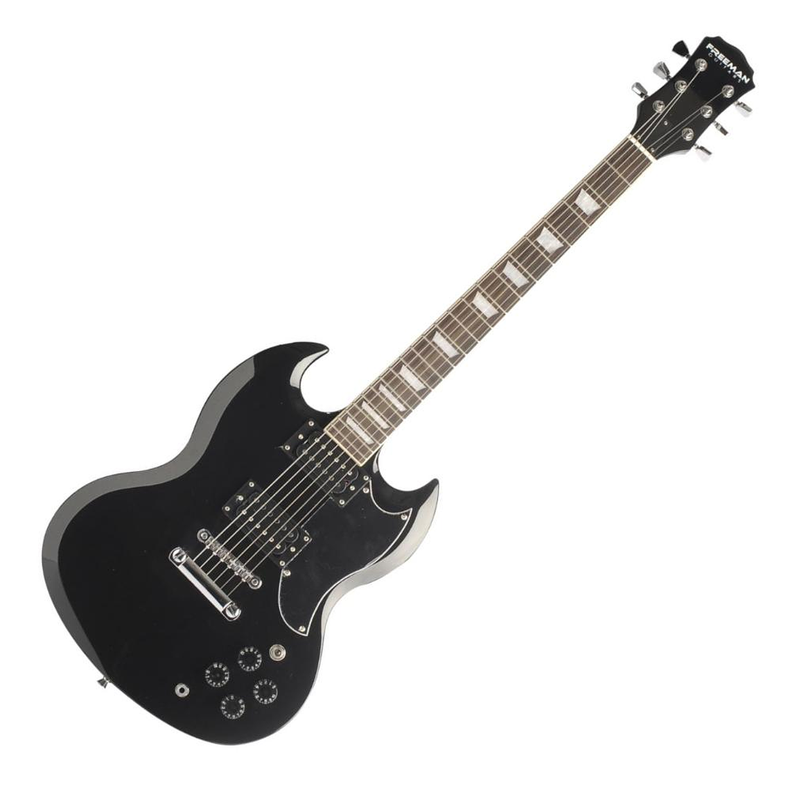 Pack de Guitarra Electrica Freeman Full Rock Viper BK 2