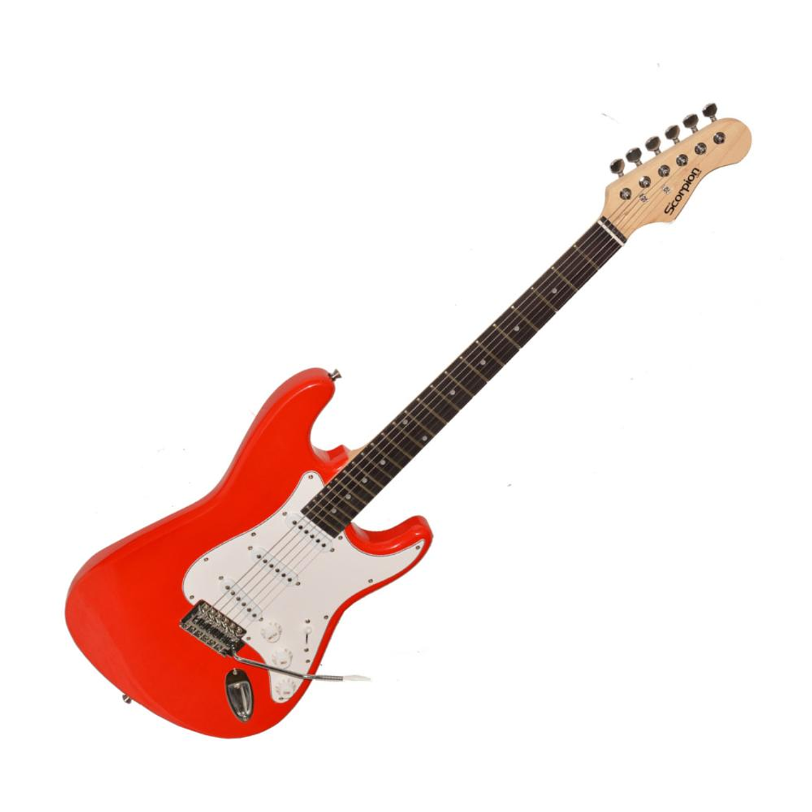 Pack de Guitarra Electrica Scorpion PAC-5 RD 1