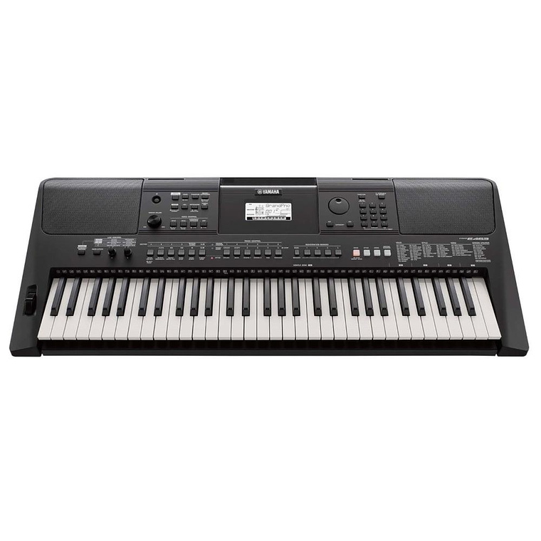Pack Teclado Yamaha PSR-E463 + atril de tubo simple 2